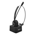 Fone de ouvido sem fio Sandberg Bluetooth Office Headset Pro sem fio - preto