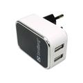 Sandberg 440-57 Dual USB AC Charger - Preto / Branco