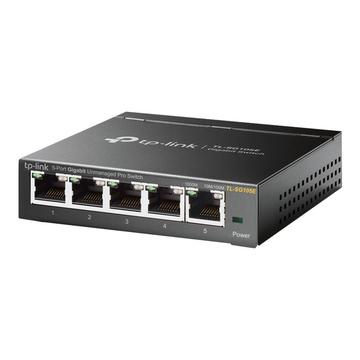 TP-Link TL-SG105E 5 Portas Gigabit Easy Smart Switch - Preto