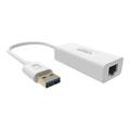 Vision SuperSpeed USB 3.0 / Adaptador Ethernet - Branco