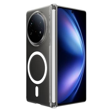 Capa Híbrida para vivo X Fold5 - Compatível com MagSafe - Transparente