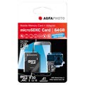 Cartão de Memória MicroSDXC AgfaPhoto Professional High Speed 10616 - 64GB