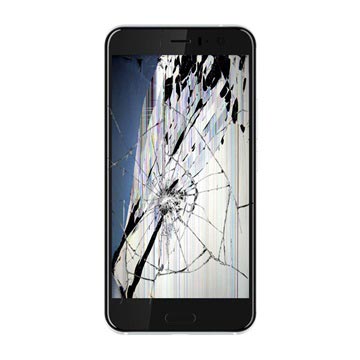 HTC U11 LCD and Touch Screen Repair - Black