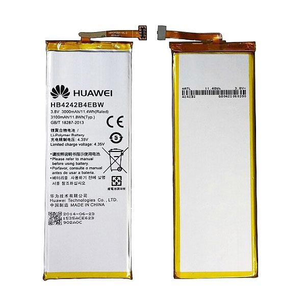 Original 3000 mAh 3.8 V Batería HB4242B4EBW para Huawei Honor 6 herramientas agradable 