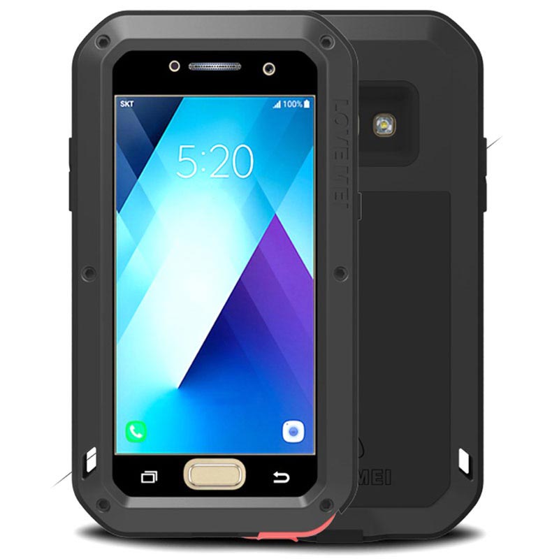 Capa Híbrida Love Mei Powerful para Samsung Galaxy A5 (2017) - Preto