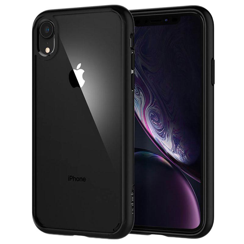 Capa Spigen Ultra Hybrid para iPhone XR Preto / Transparente