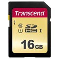 Cartão de Memória SDHC Transcend 500S TS16GSDC500S