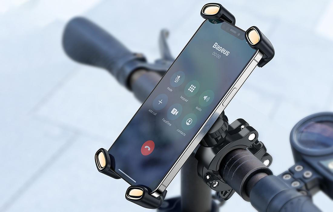 Baseus Suporte para telemóvel de bicicleta Quick To Take - 4.7