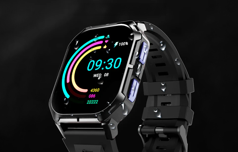 Relógio inteligente HiFuture FutureFit Ultra3 - IP68, 2