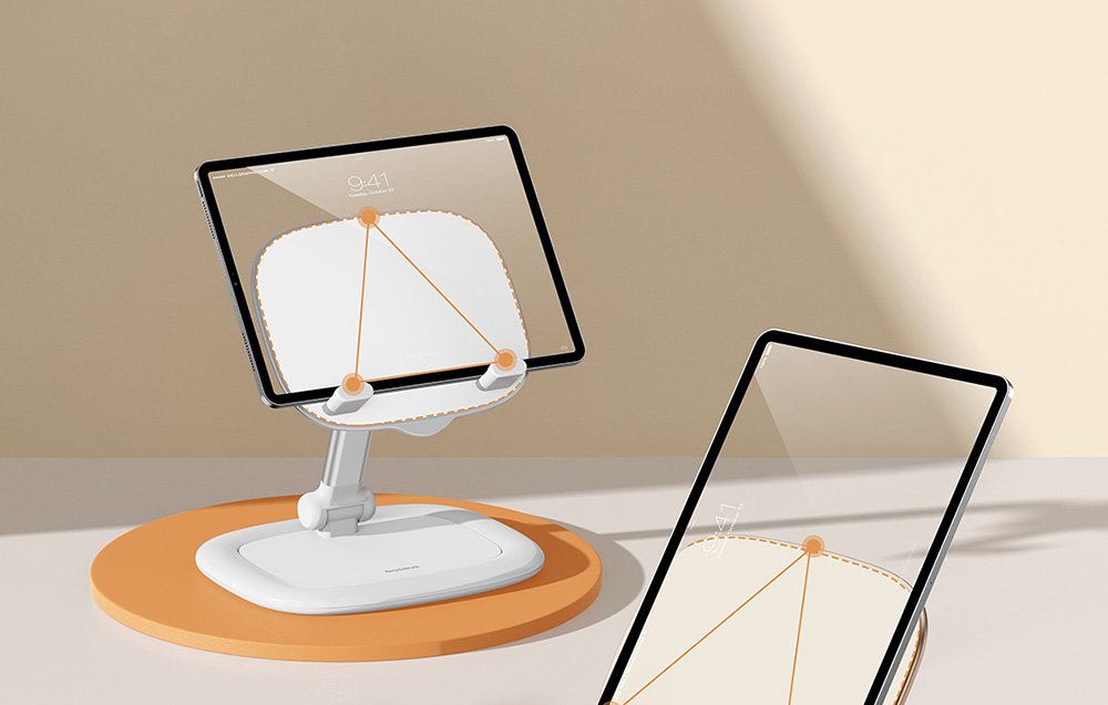 Baseus Seashell Series Holder para iPhone/Tablet - Branco