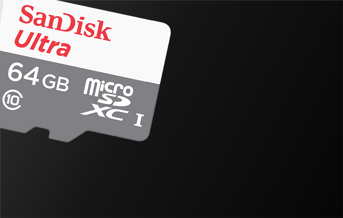 Cartão de memória SanDisk Ultra microSDXC SDSQUNR-064G-GN3MN - 64GB
