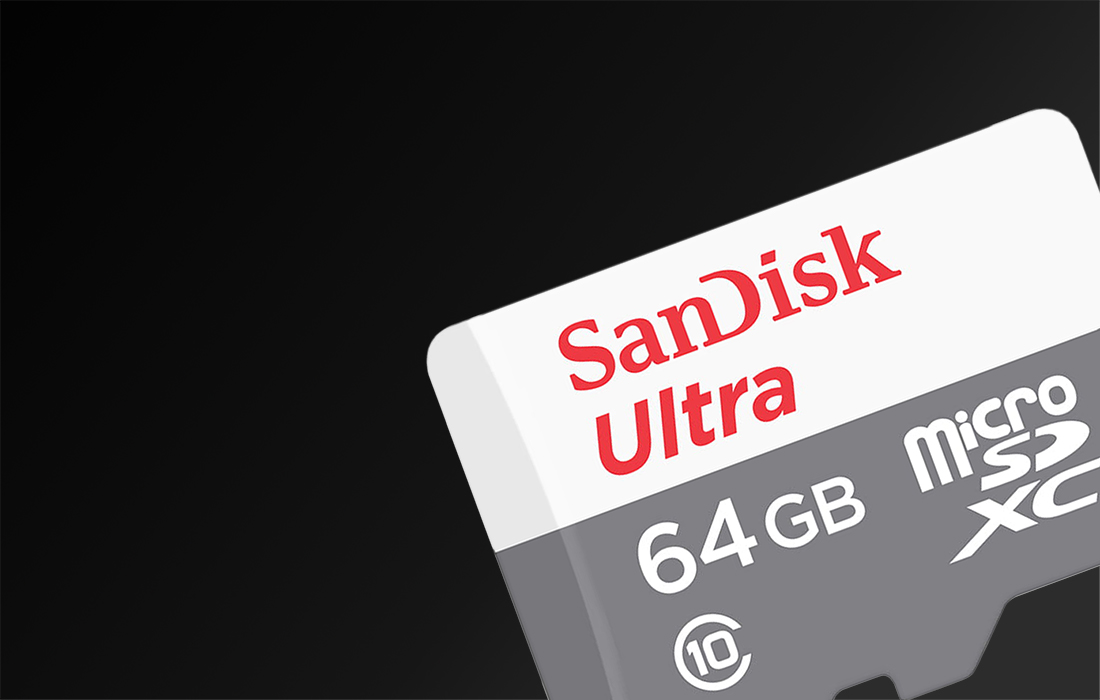 Cartão de memória SanDisk Ultra microSDXC SDSQUNR-064G-GN3MN - 64GB