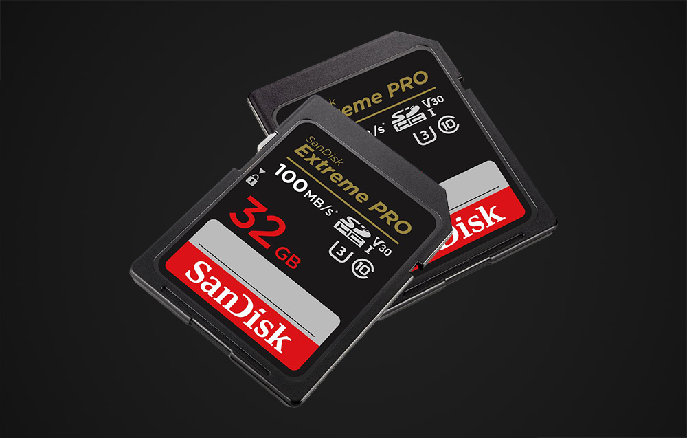 Cartão de memória SanDisk Extreme Pro microSDHC UHS-I U3 SDSDXXO-032G-GN4IN - 32GB
