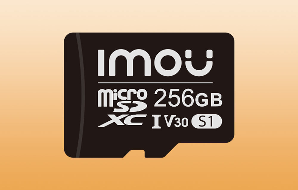 Cartão de memória microSDXC Imou S1 - UHS-I, 10/U3/V30 - 256GB