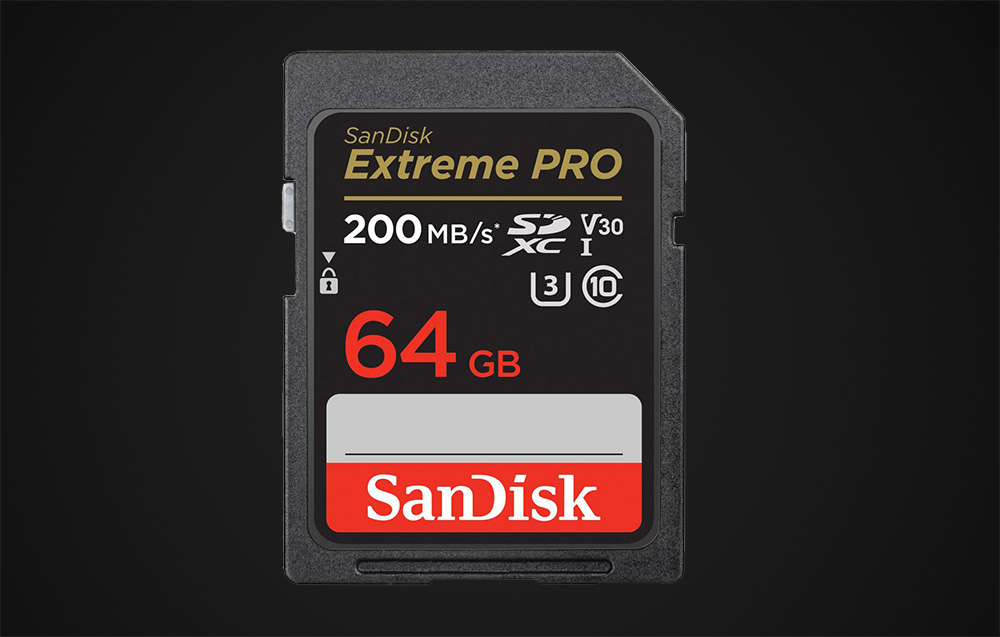 Cartão de memória SanDisk Extreme Pro SDXC SDSDXXU-064G-GN4IN - 64GB